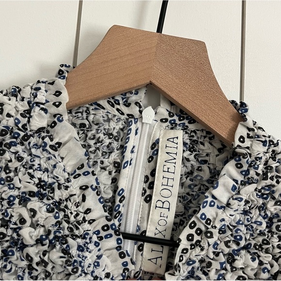 Alix Of Bohemia Maisie Domino Smocked Top - Picture 8 of 10